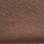 Louis Vuitton Damier Ebene Bifold Wallet N61664 Brown PVC