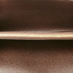 Louis Vuitton Damier Portefeuille Sarah Long Wallet N61734 Brown PVC Leather