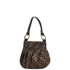 Fendi Zucca Mini Handbag Canvas Leather