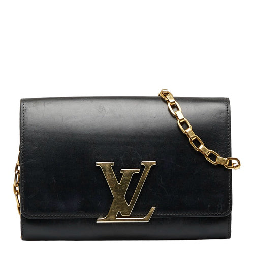 Louis Vuitton Pochette Louise MM Leather Shoulder Bag