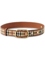 Burberry Vintage Check Leather Belt 8066058