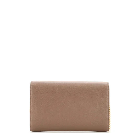 SAINT LAURENT - Uptown Chain Wallet Leather