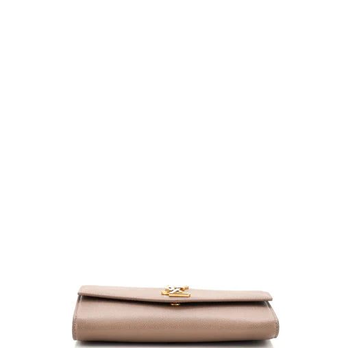 SAINT LAURENT - Uptown Chain Wallet Leather