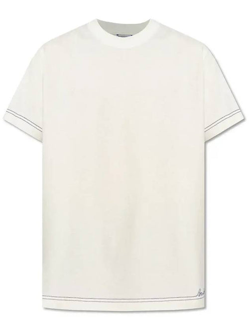 Burberry logo detail crew neck t-shirt 8090542_B7343