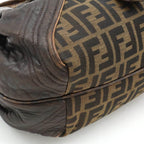 Fendi Zucca Spy Bag Nylon Canvas Leather