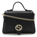 Gucci Interlocking G Leather 2way Shoulder Bag
