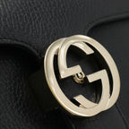 Gucci Interlocking G Leather 2way Shoulder Bag
