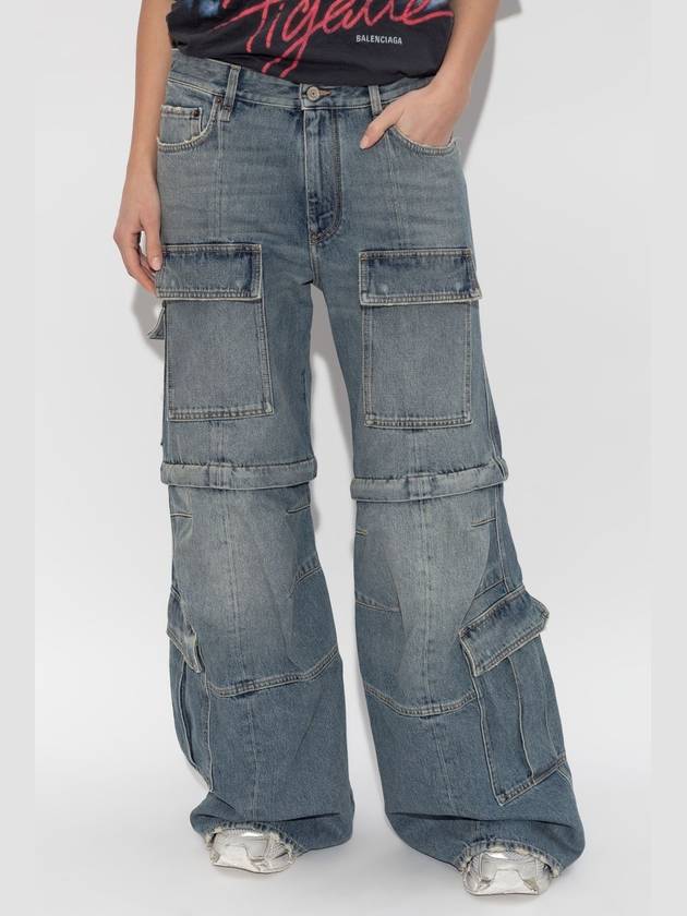 Balenciaga Balenciaga Jeans With Pockets, Women's, Blue