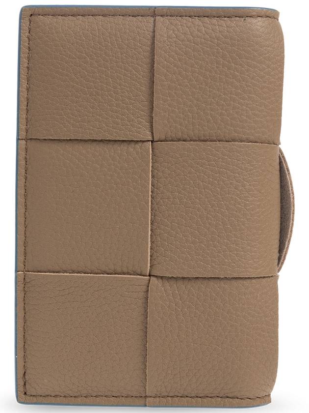 Bottega Veneta Bottega Veneta Leather Card Holder, Men's, Brown