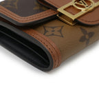 Louis Vuitton Portefeuille Dauphine Monogram Compact Wallet