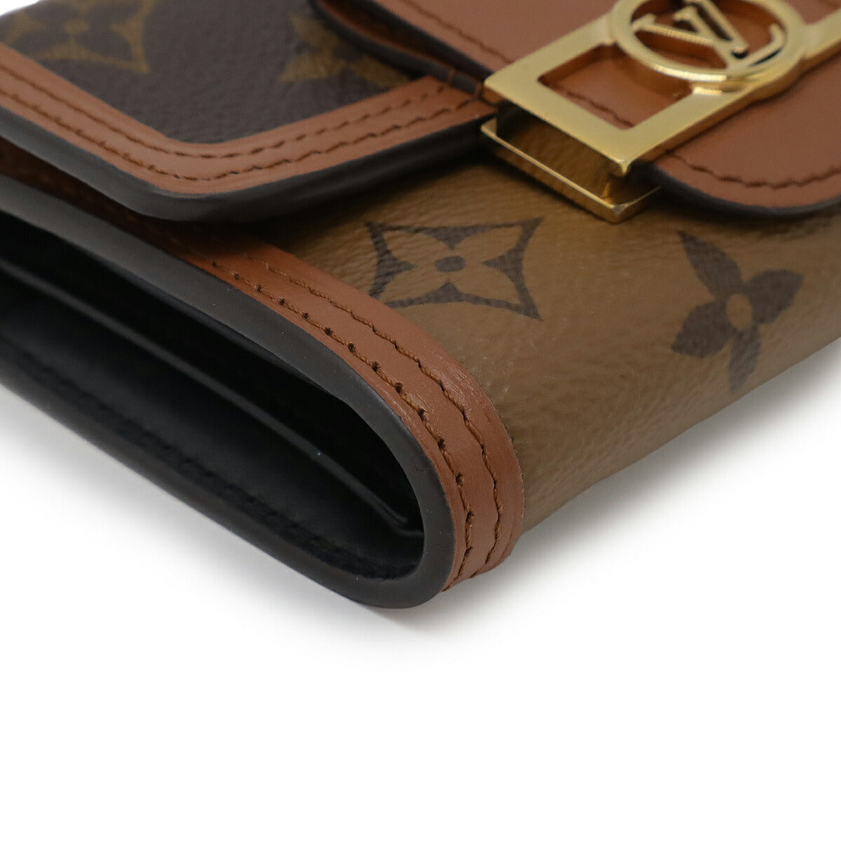 Louis Vuitton Portefeuille Dauphine Monogram Compact Wallet