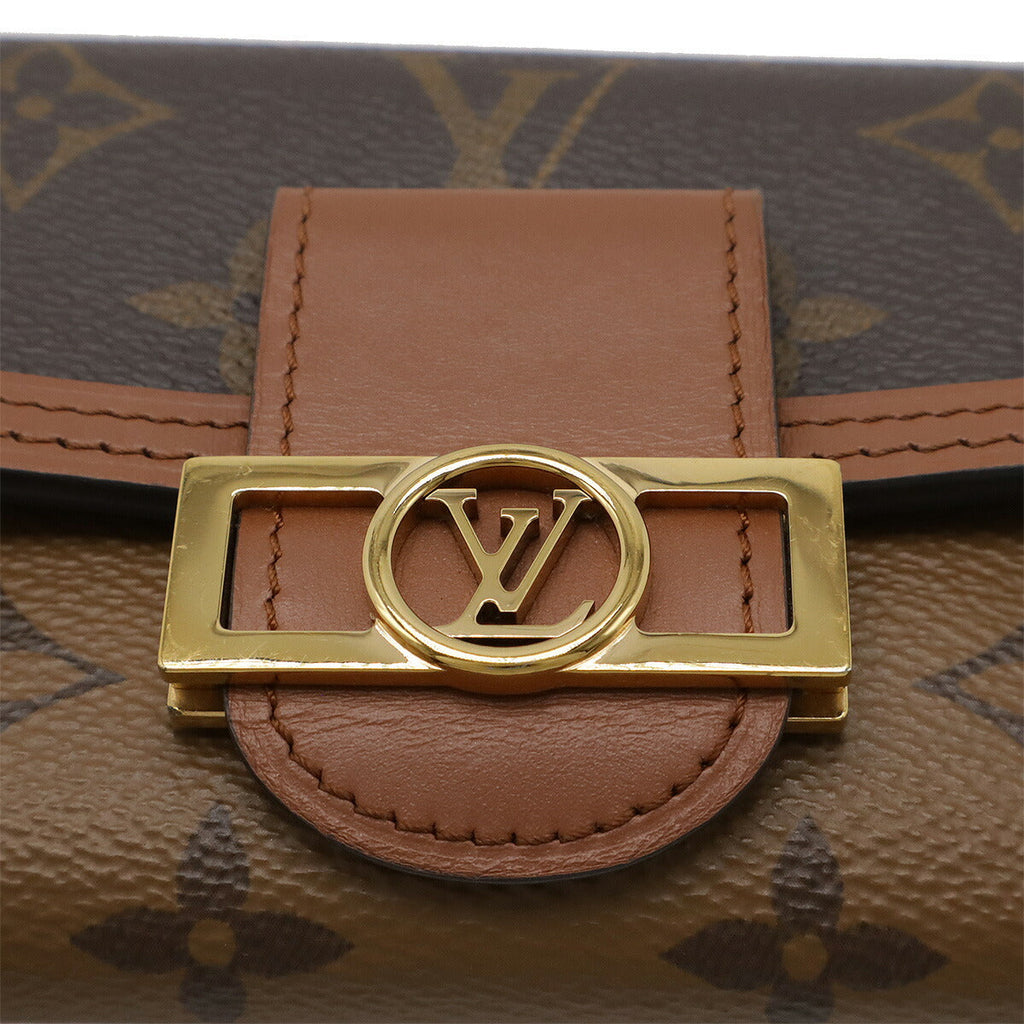 Louis Vuitton Portefeuille Dauphine Monogram Compact Wallet
