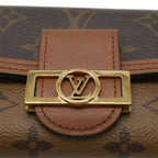 Louis Vuitton Portefeuille Dauphine Monogram Compact Wallet