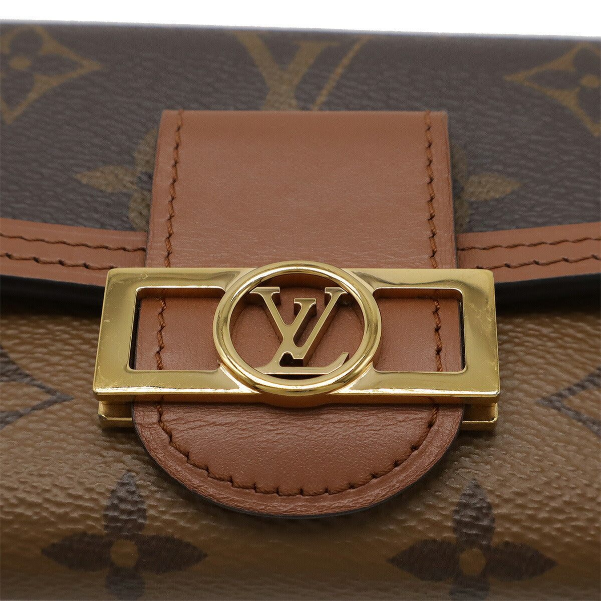 Louis Vuitton Portefeuille Dauphine Monogram Compact Wallet