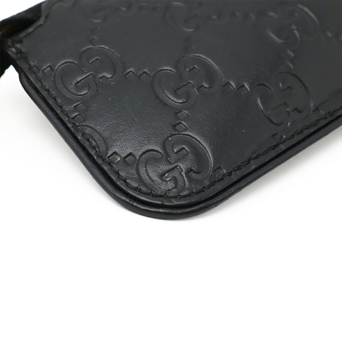 Gucci Gucci Signature Leather Coin Purse Key Case