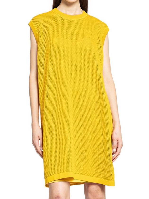 Burberry EKD embroidered mesh dress 8091512