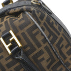 Fendi Zucca Canvas Boston Bag - '10s