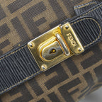 Fendi Zucca Canvas Boston Bag - '10s