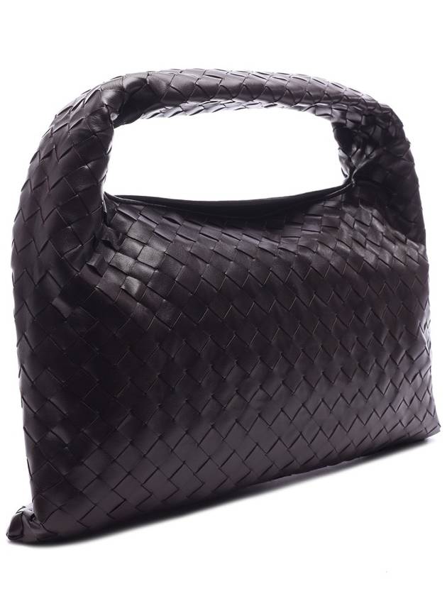 Bottega Veneta Intreccio Hop Tote Bag Brown