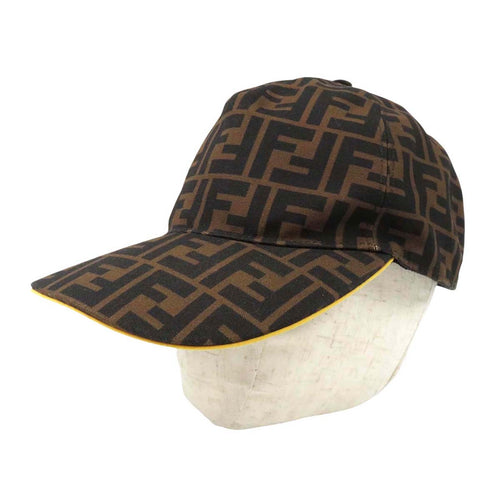 Fendi Baseball Cap FXQ768 A66O Brown Black