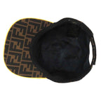 Fendi Baseball Cap FXQ768 A66O Brown Black