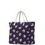 Gucci Umbrella Canvas Leather Tote Bag