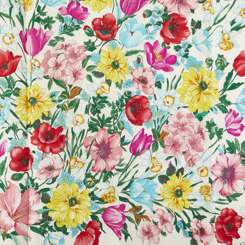 Gucci Flora Silk Scarf