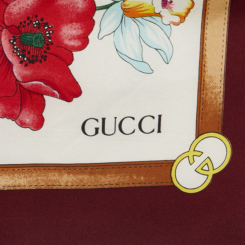 Gucci Flora Silk Scarf