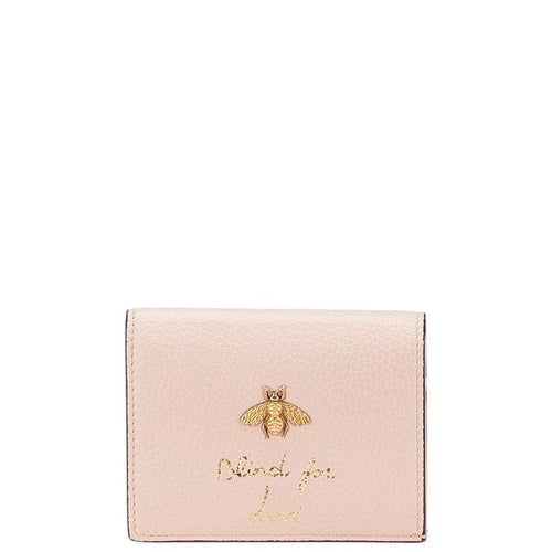 Gucci Animalié Bee Leather Wallet