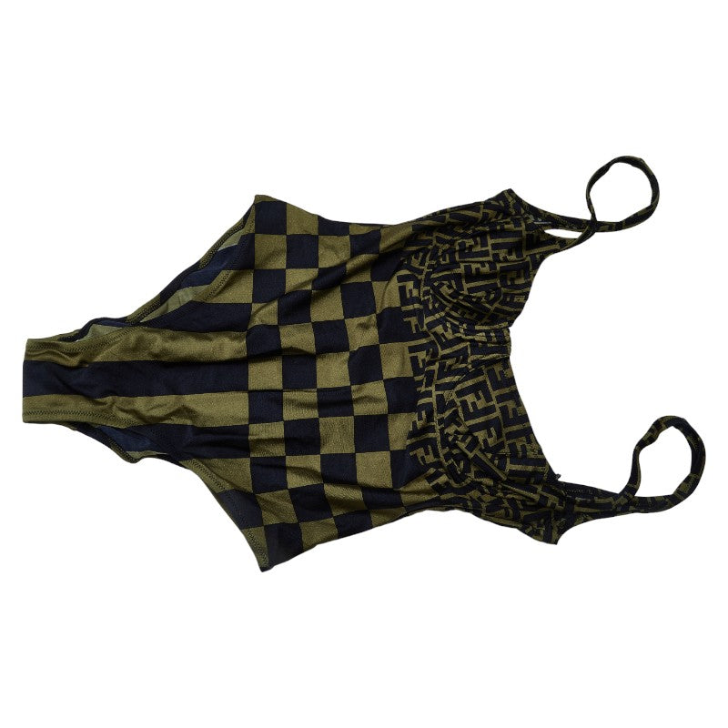 Fendi Zucca Pattern 3-Piece Bikini Set