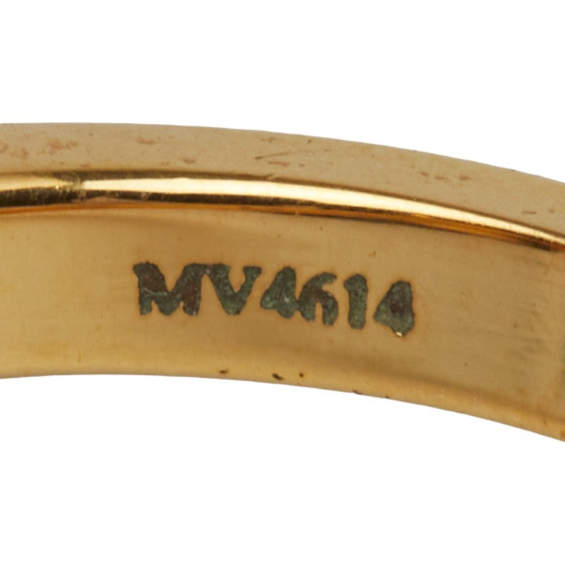 Fendi Flower Blossom Ring MV4614 Gold Pink