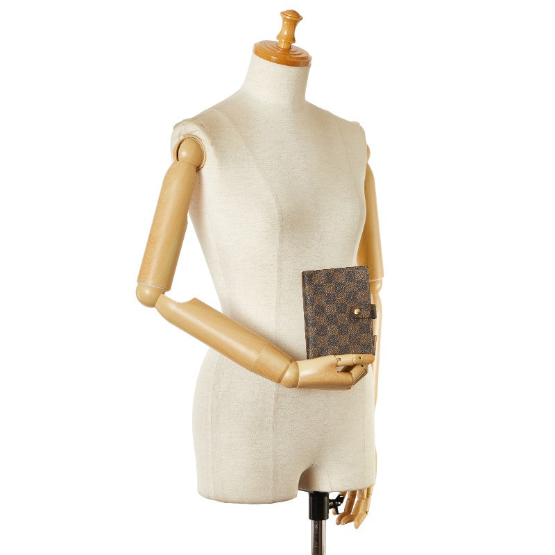 Louis Vuitton Damier Agenda PM Notebook Cover PVC Leather R20700