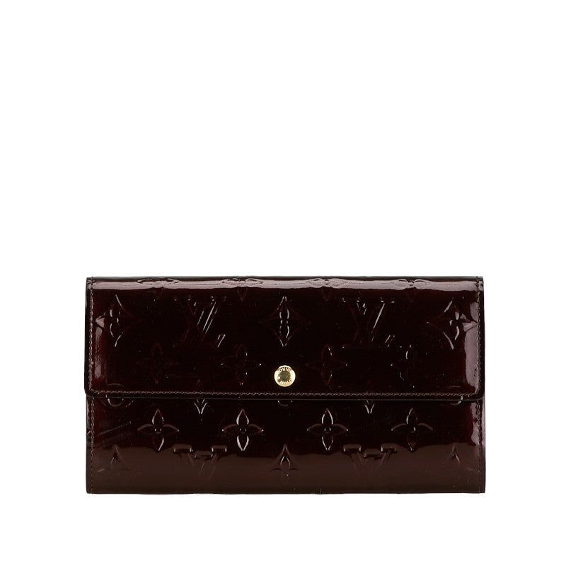 Louis Vuitton Monogram Vernis Sarah Wallet M93524 Patent Leather in New Condition