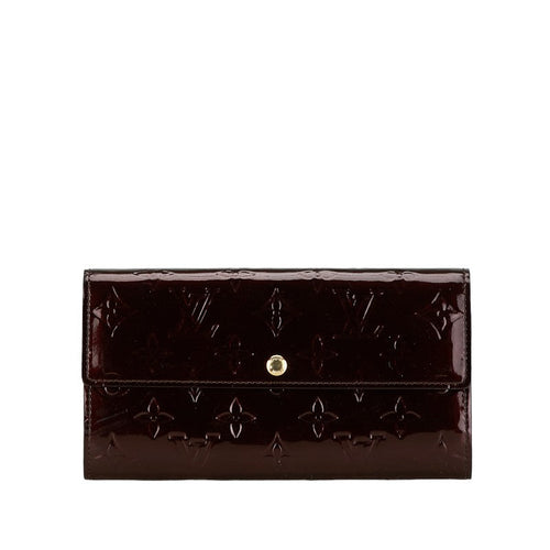 Louis Vuitton Monogram Vernis Sarah Wallet M93524 Patent Leather in New Condition