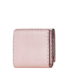 Fendi Selleria Peekaboo Bifold Wallet Pink Leather