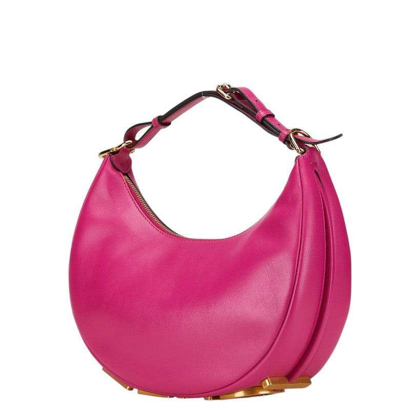 Fendi Leather Small Handbag 8BR798 Pink