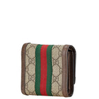 Gucci Ophidia GG Supreme tri-fold wallet