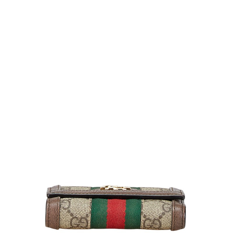 Gucci Ophidia GG Supreme tri-fold wallet