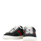 Gucci ACE Shell Crocodile-embossed Leather Sneakers