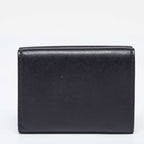 Fendi Brown/black Zucca Leather F Is Fendi Trifold Wallet