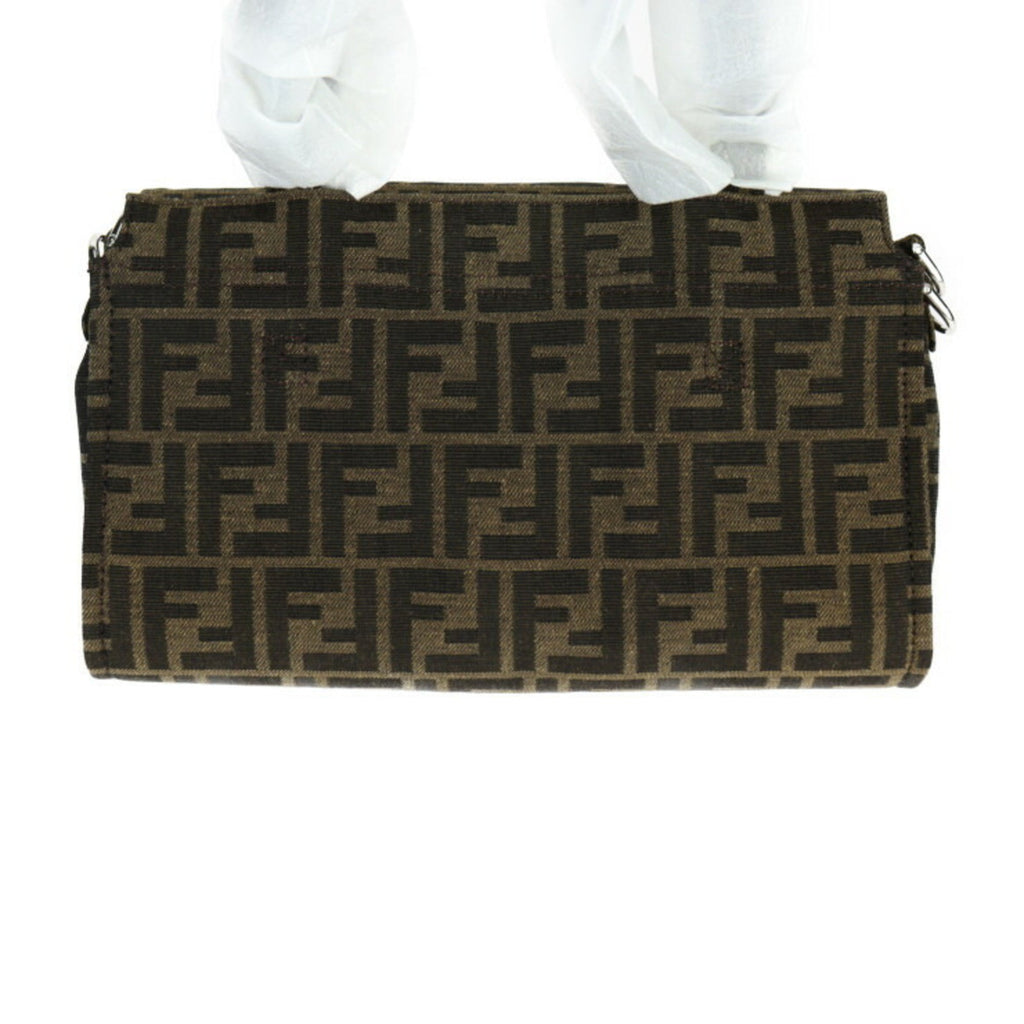 Fendi Baguette   Canvas Handbag Shoulder Bag Tote Bag ()