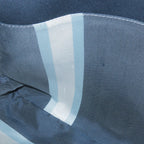 FENDI Mamma Baguette Canvas Leather Shoulder Bag Navy 26325