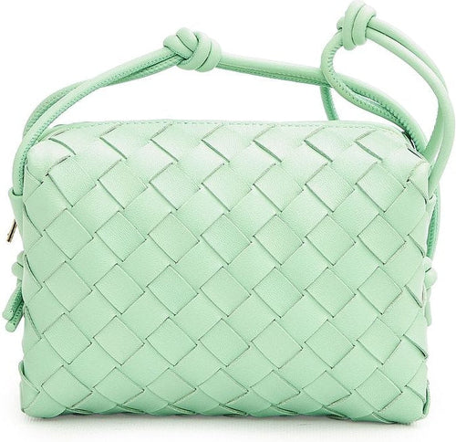 Bottega Veneta Women's Mini Loop Camera Bag in Green | 723547V1G11