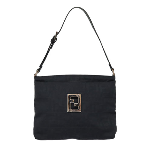 Fendi Zucca  Canvas Shoulder Bag ()