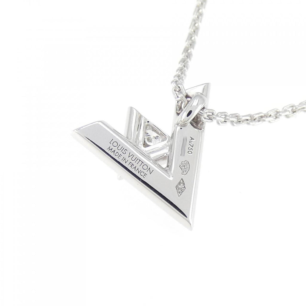 Louis Vuitton Volt One PM 750 White Gold Diamond Necklace