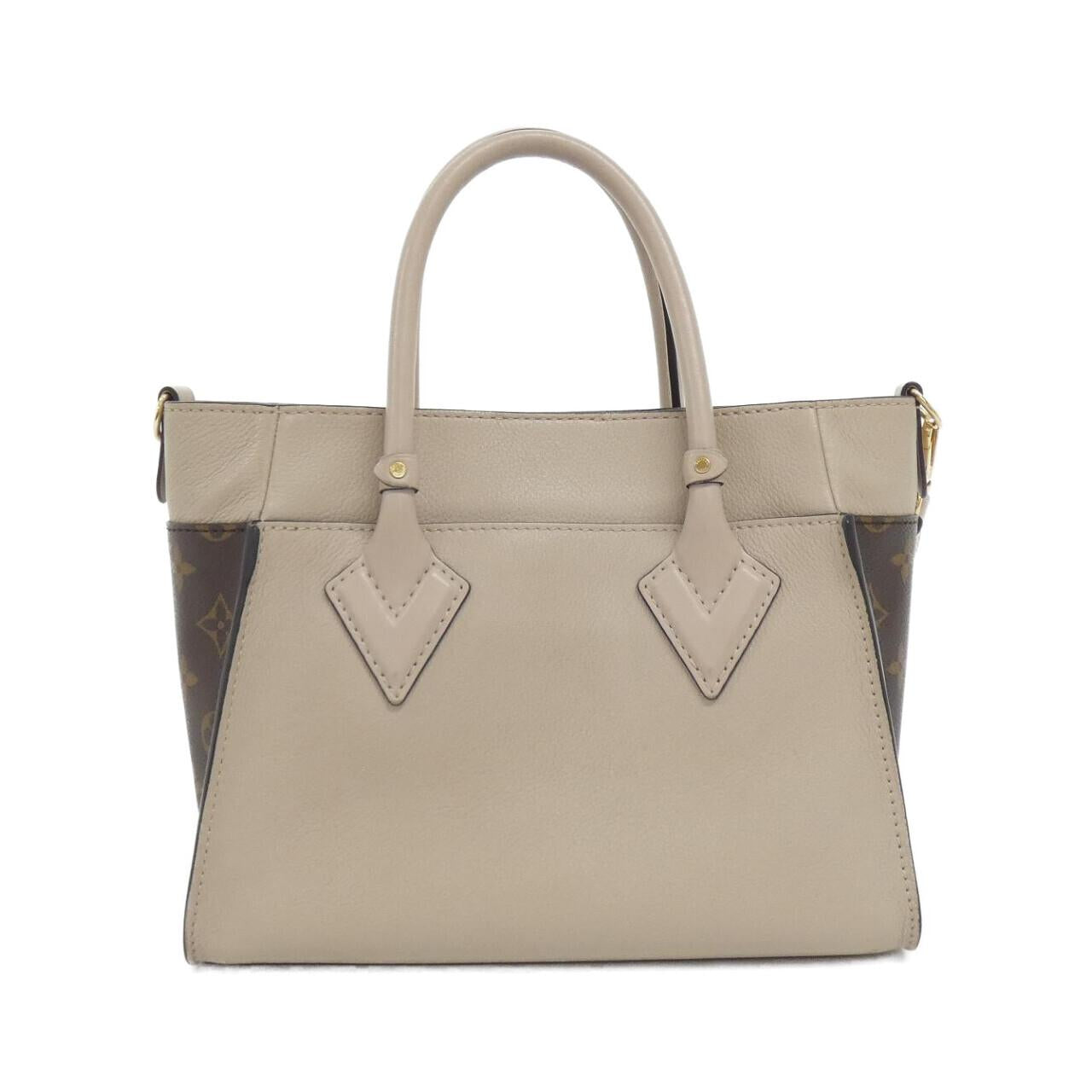 Louis Vuitton On My Side Calf Coated Canvas Bag