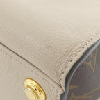 Louis Vuitton On My Side Calf Coated Canvas Bag