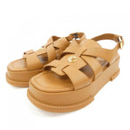 Louis Vuitton Maya Line Calf Leather Sandals