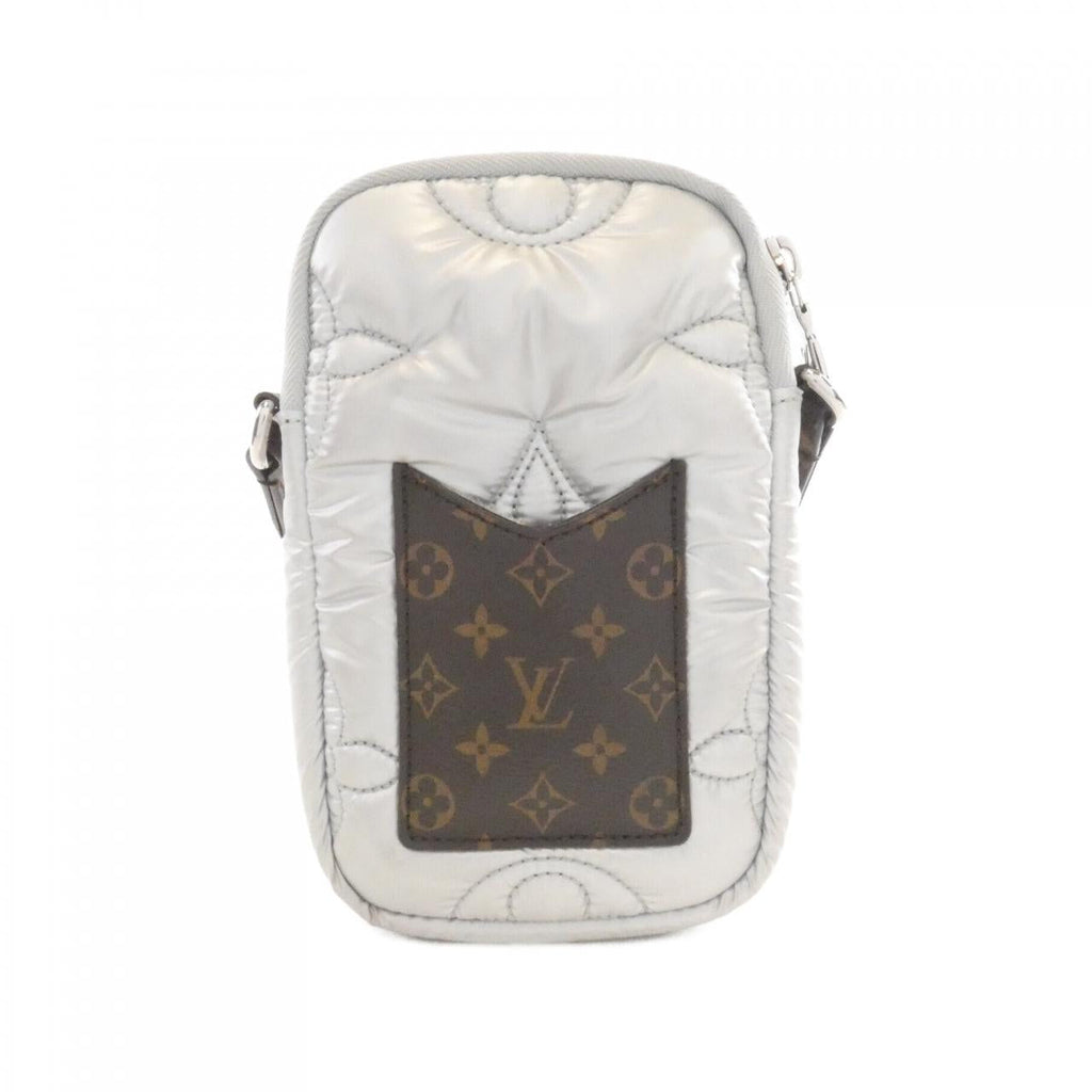 Louis Vuitton LV Pillow Monogram Recycled Metallic Nylon Phone Shoulder Bag