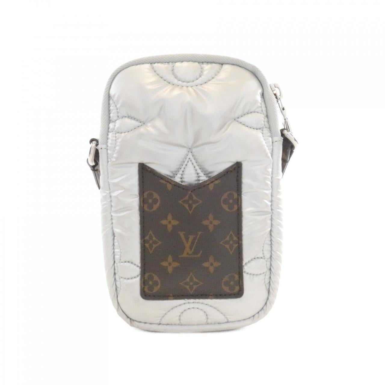 Louis Vuitton LV Pillow Monogram Recycled Metallic Nylon Phone Shoulder Bag